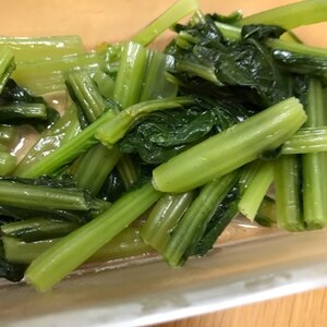 小松菜と人参のナムル